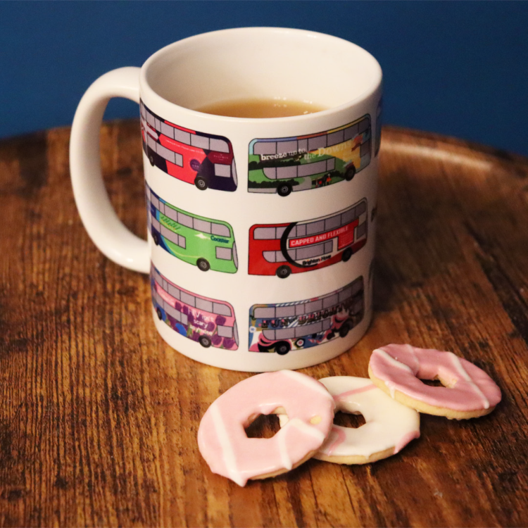 Brighton & Hove Buses classic mug