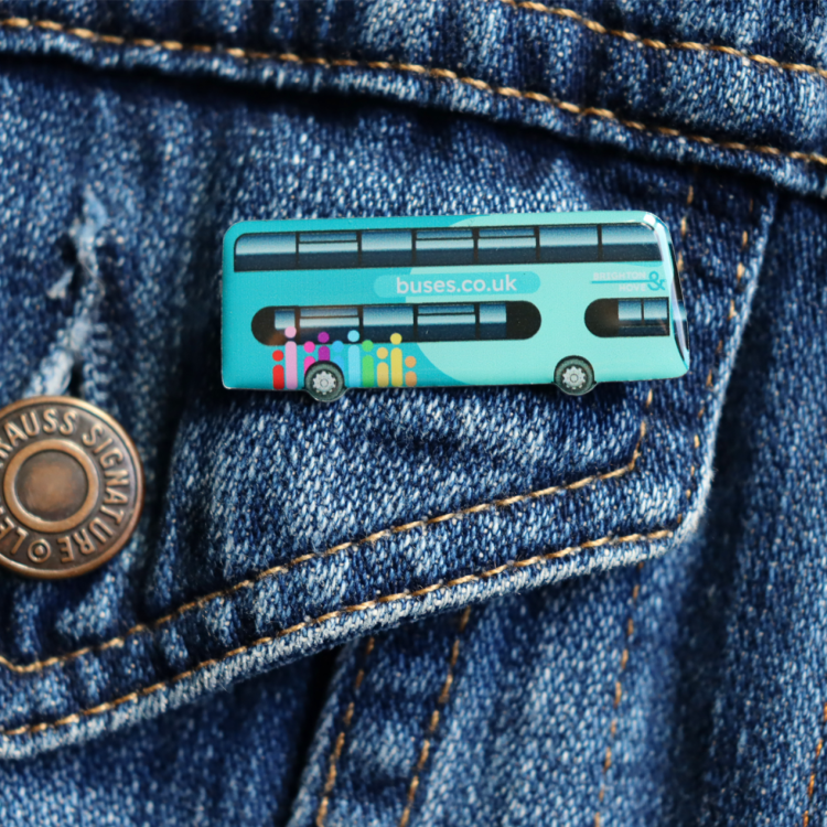 Bus livery pin Badges 