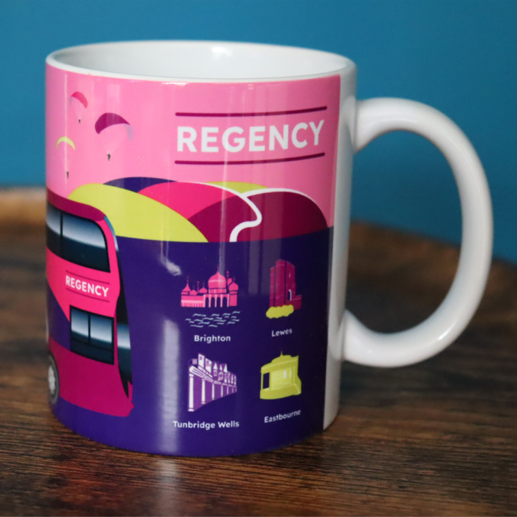 Brighton & Hove Buses Regency Mug